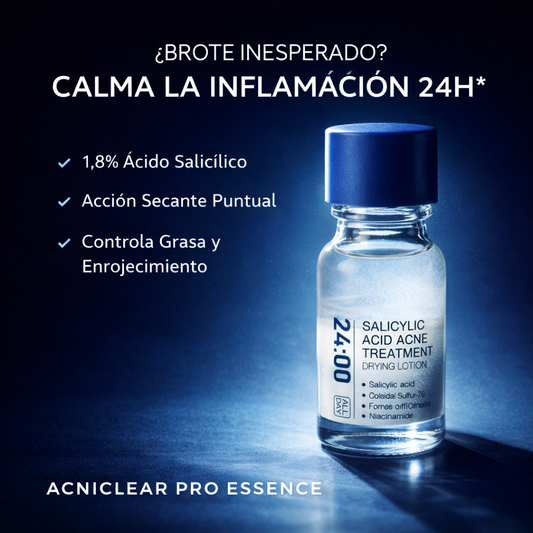 AcniClear Pro Essence - Elimina Brotes Rebeldes Desde la Primera Aplicación